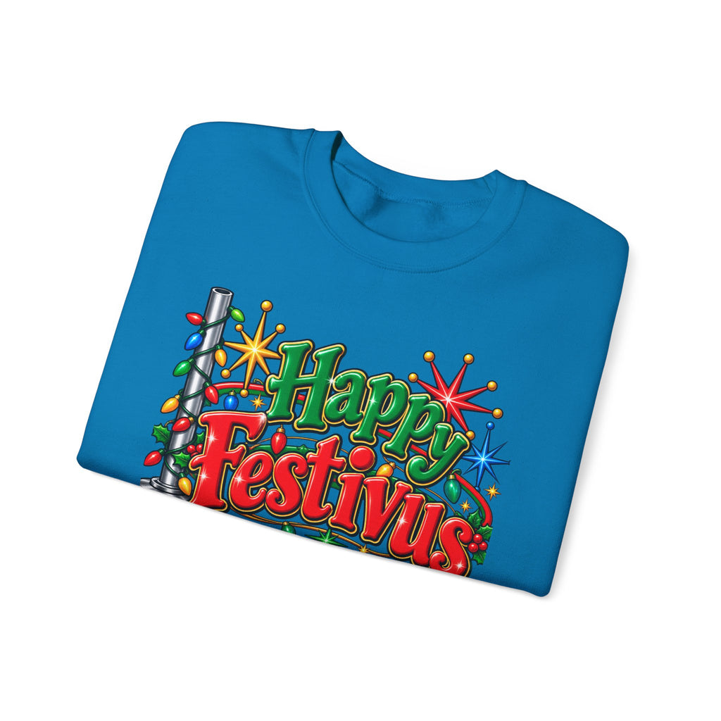 Festivus Sweatshirt – "Happy Festivus" Holiday Crewneck