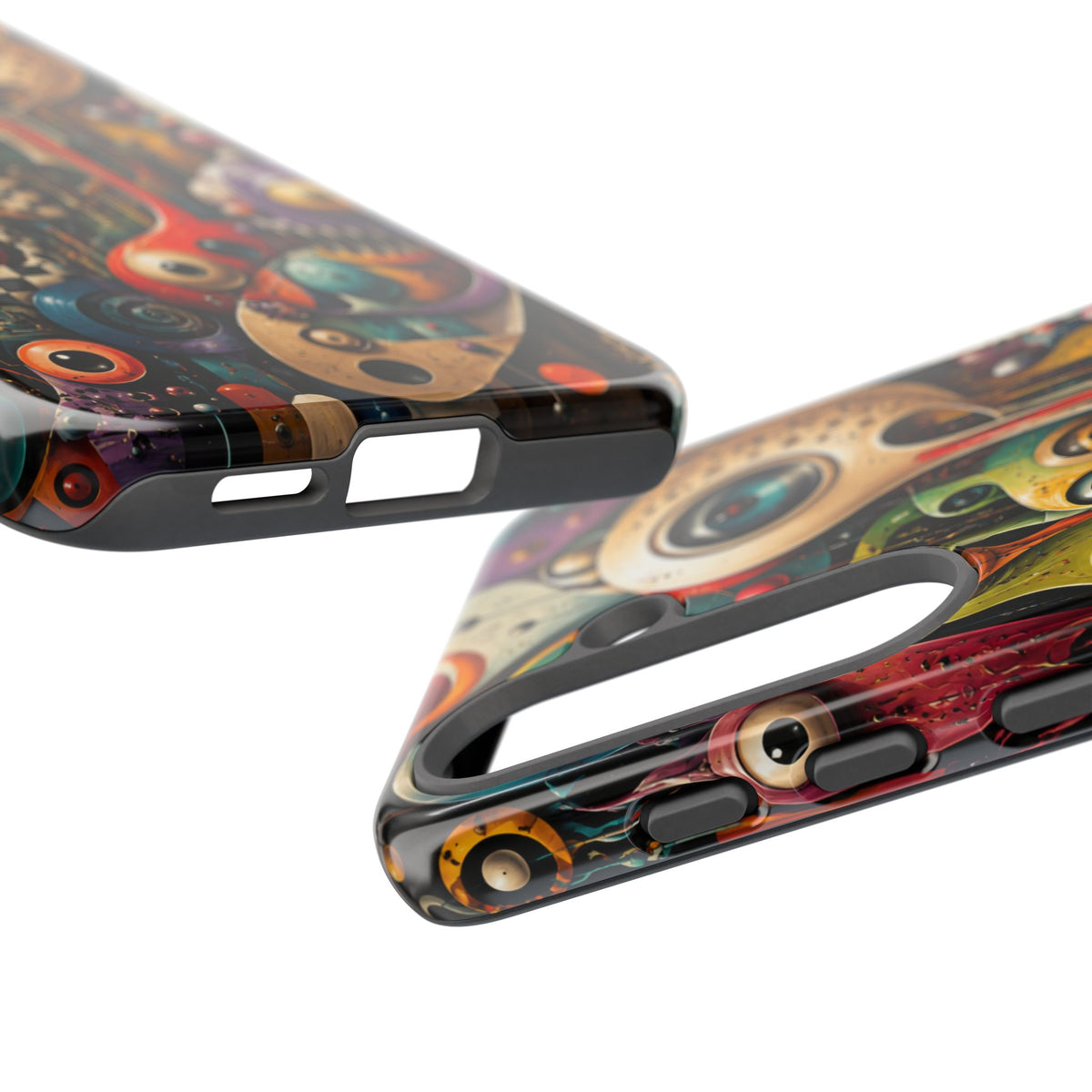 Surreal Monster Art Phone Case — Colorful Abstract Creature Design