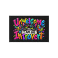 Unwelcome — I Am An Introvert Outdoor Rug