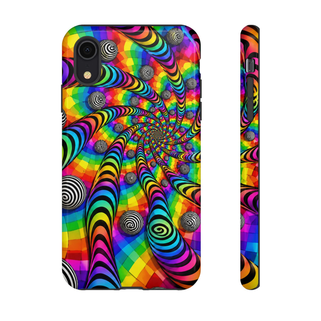 Psychedelic Spiral Optical Illusion Phone Case