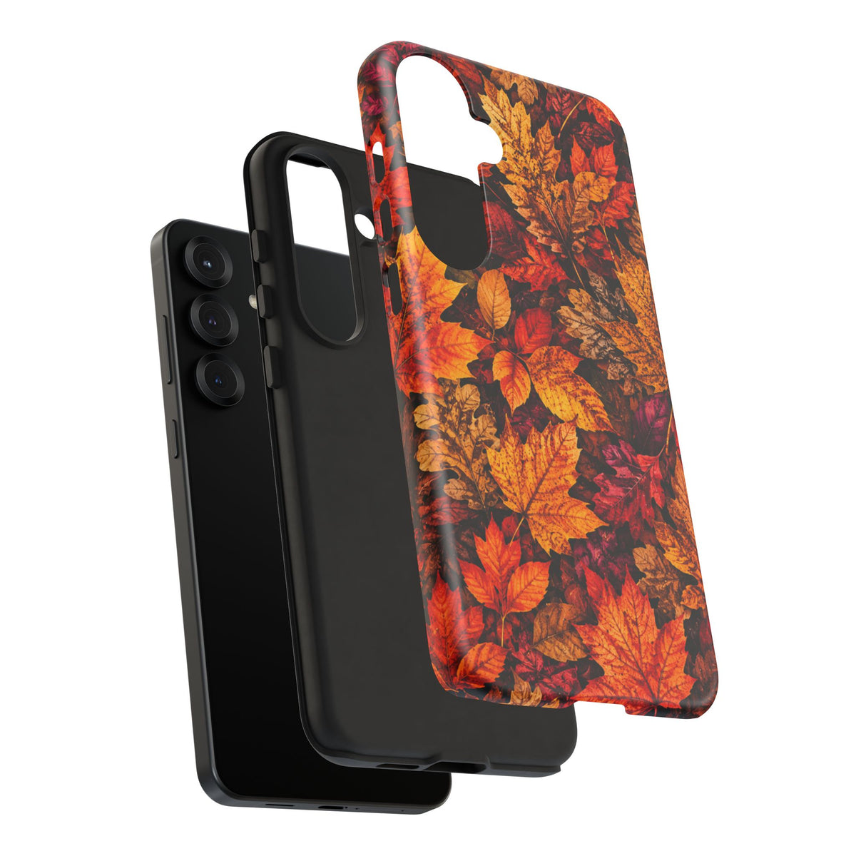 Autumn Leaves Tough Phone Case — Fall Foliage Protective Cover
