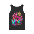 Slay Queen graffiti crown Tank Top | colorful lettering street art