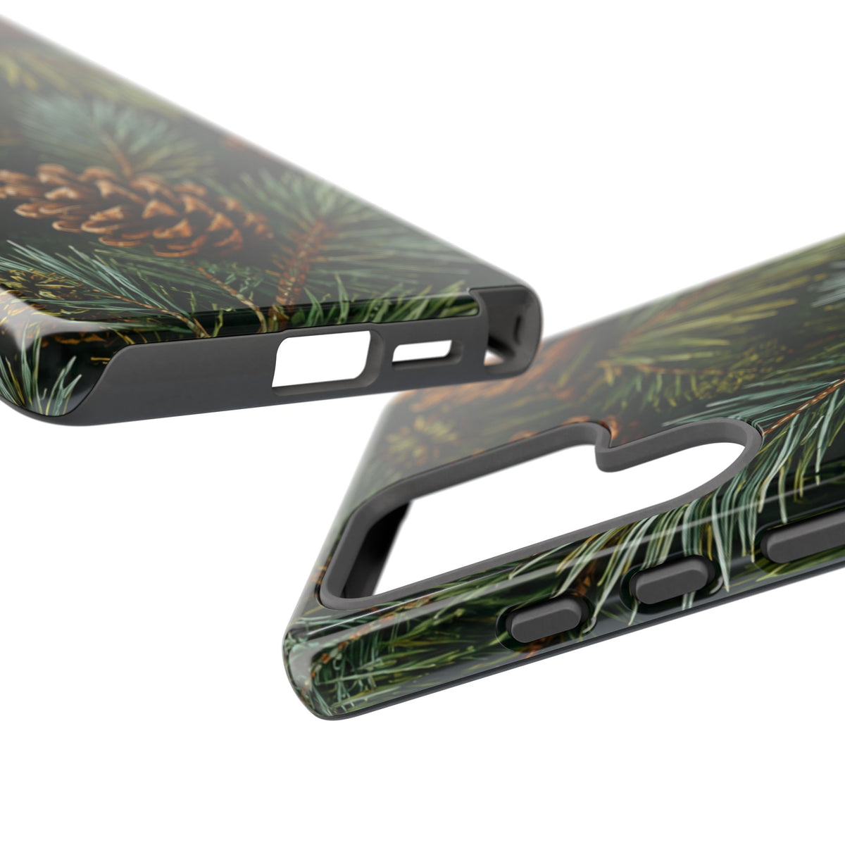 Pinecone Pines Phone Case — Festive Evergreen iPhone Cover