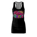 Slay Queen Racerback Dress | Vibrant Crown Script