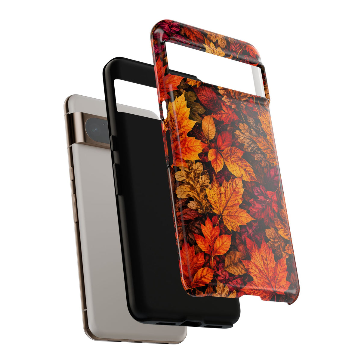 Autumn Leaves Tough Phone Case — Fall Foliage Protective Cover