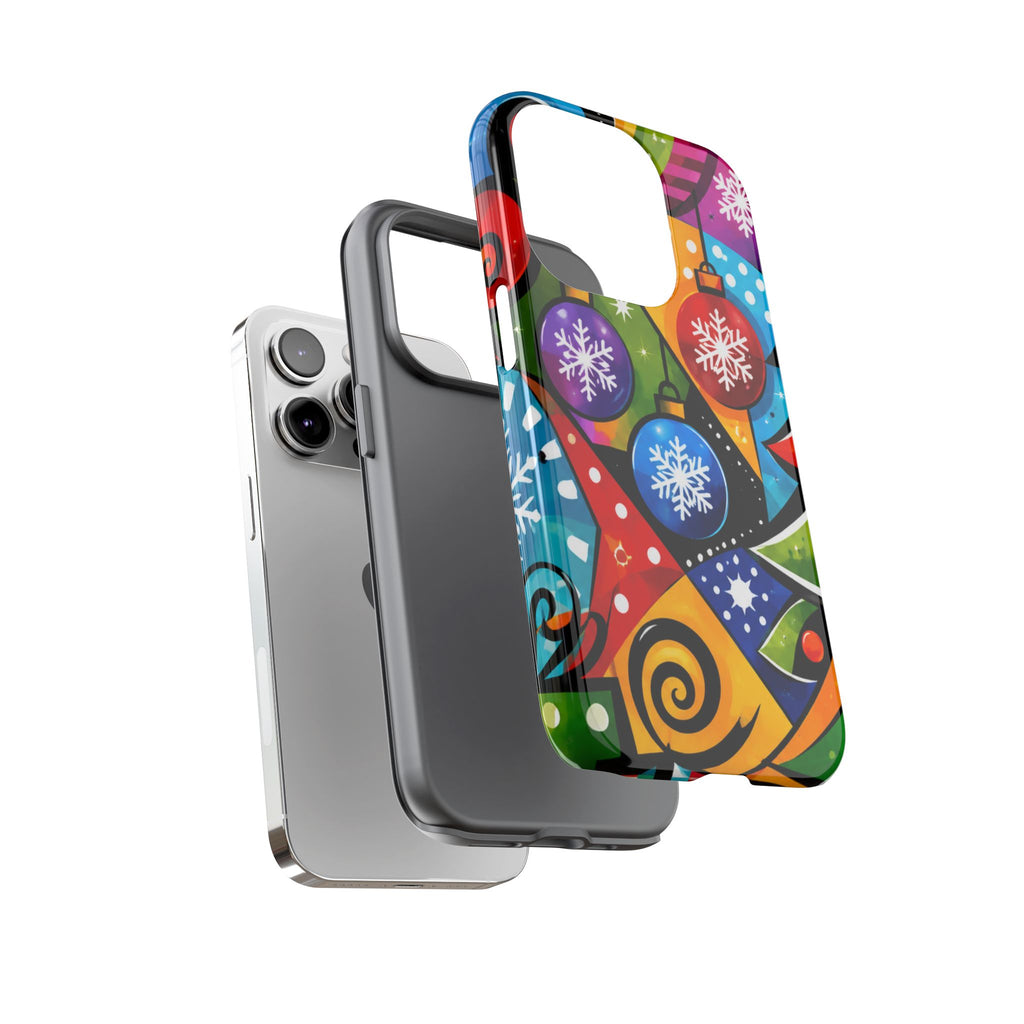 Holiday Ornament Phone Case — Colorful Festive Christmas Design