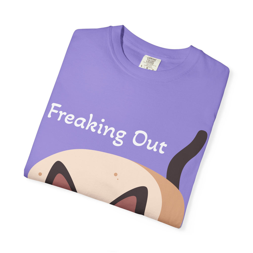 Black Cat in Toast T-Shirt | Cute Kawaii Kitty Illustration