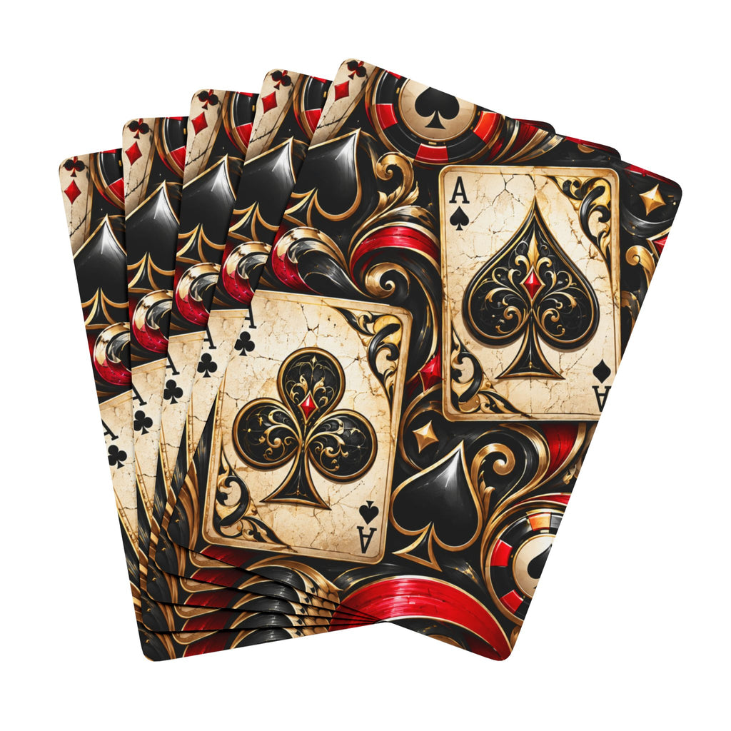 Vintage Ace Spade Poker Playing Cards