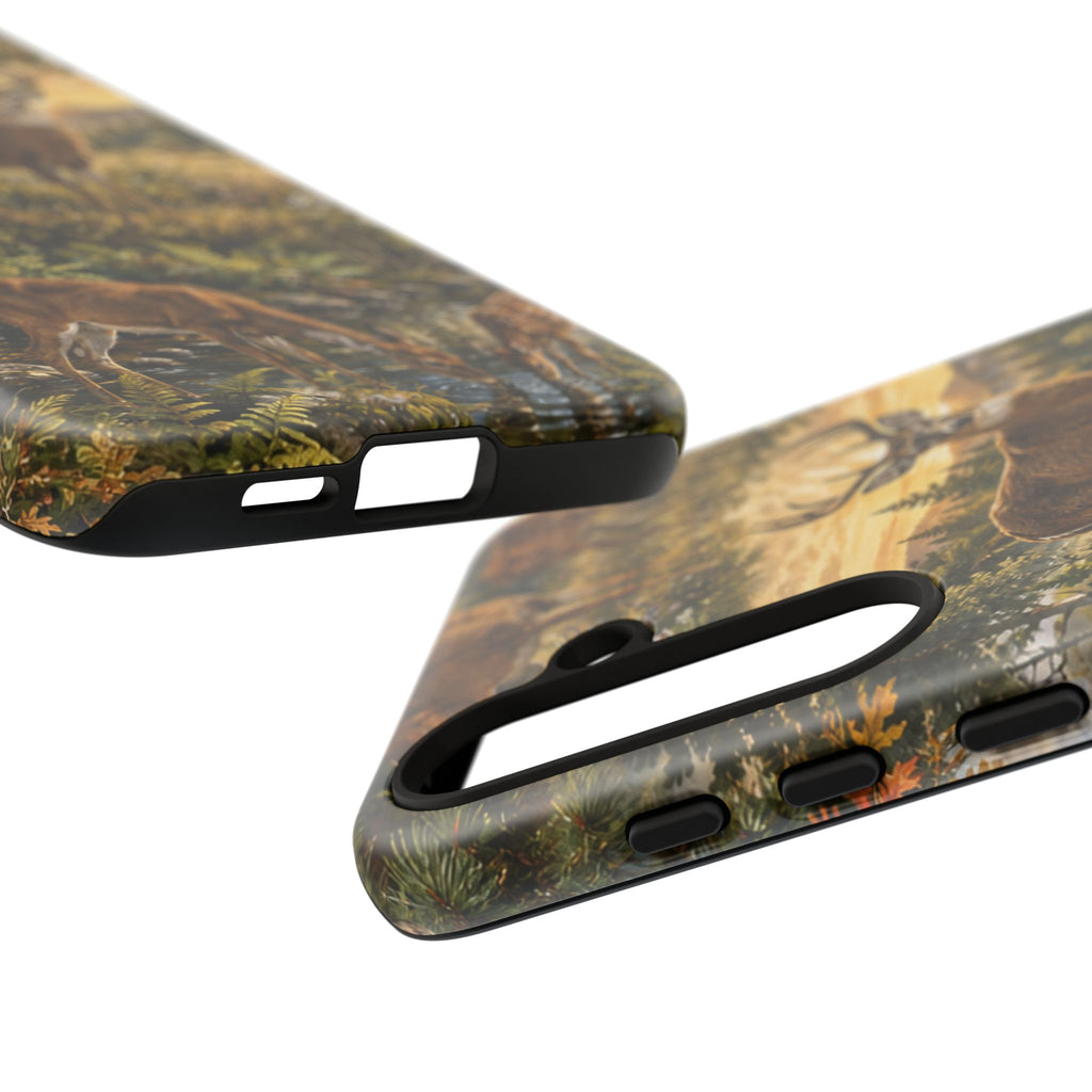 Deer Forest Phone Case — Woodland Bucks Nature iPhone Cover