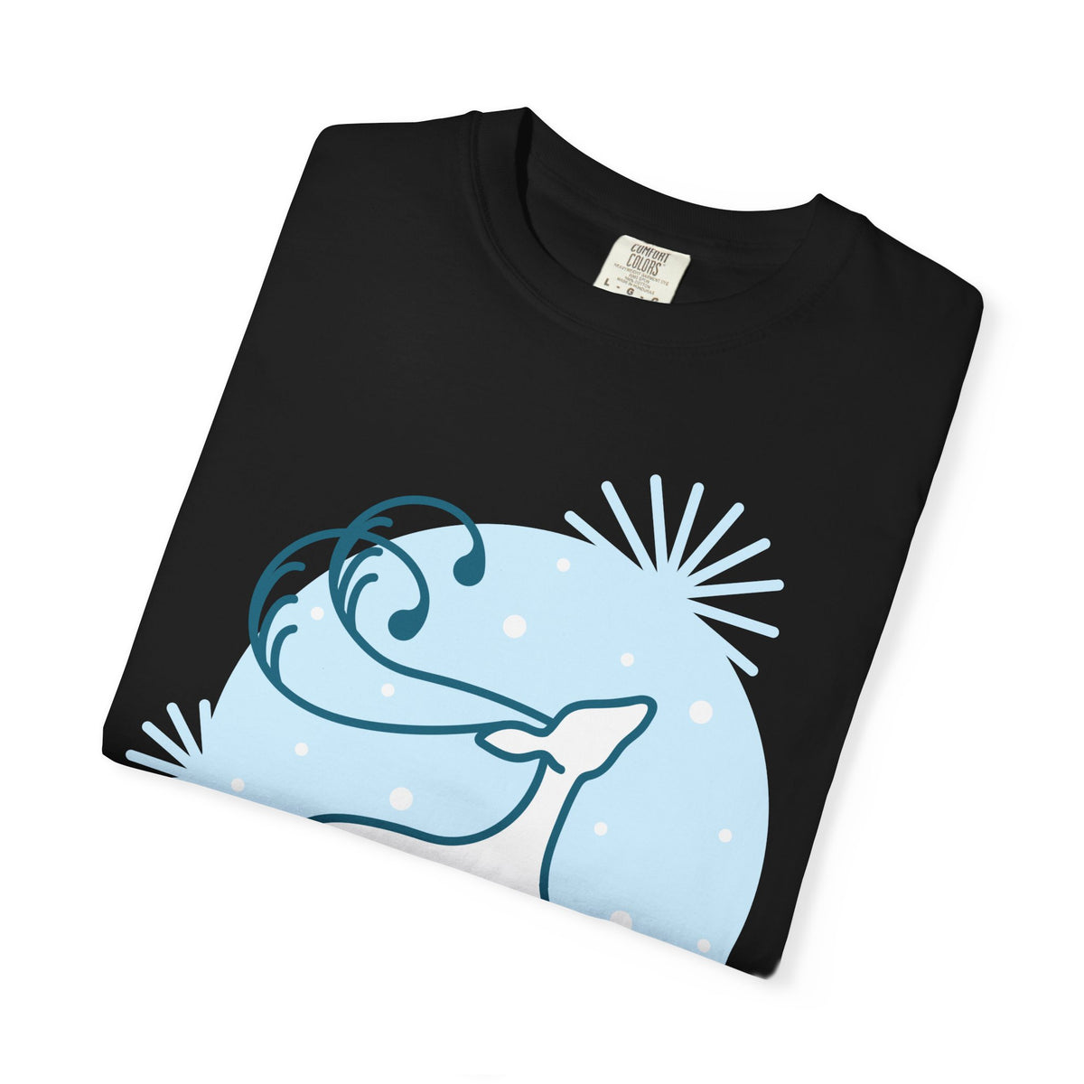 Whimsical White Deer T-shirt | Night Sky Illustration
