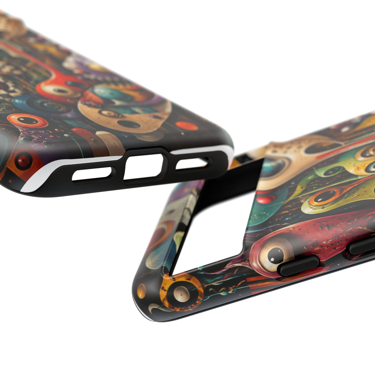 Surreal Monster Art Phone Case — Colorful Abstract Creature Design