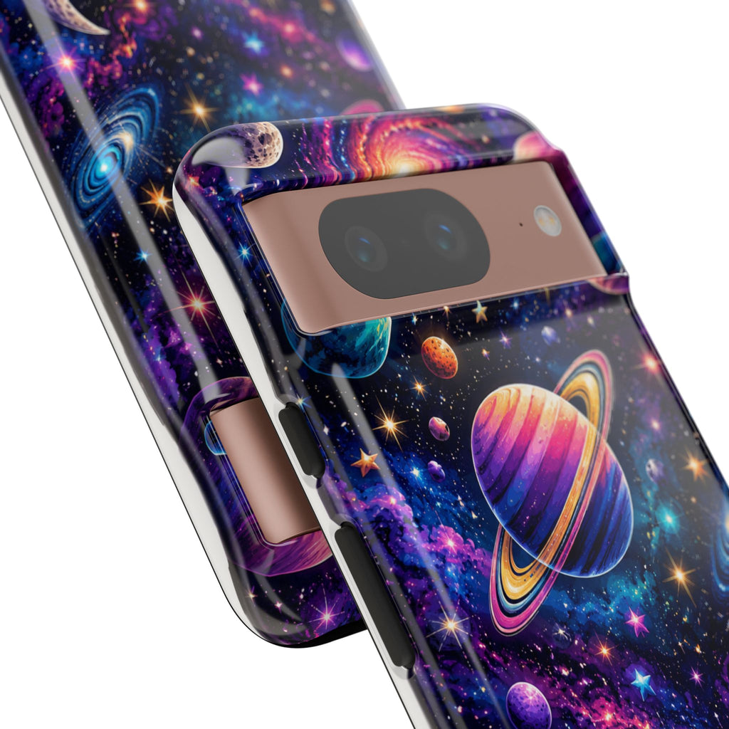 Colorful Galaxy Planets phone case | Tough Case