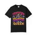 Certified Dancing Queen T-Shirt | Disco Skull Dance Graphic