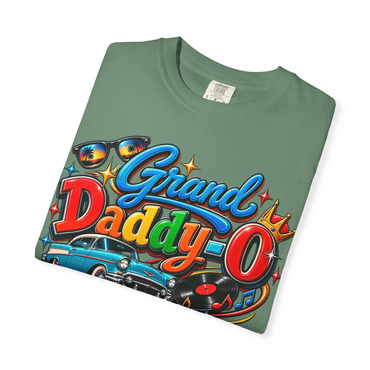 Grand Daddy-O Retro Car Graphic T-Shirt