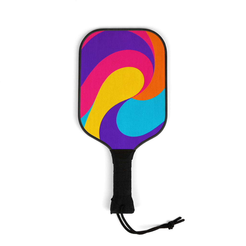 Pickleball Paddles — Retro Swirl Pickleball Kit (2 Paddles + Balls)