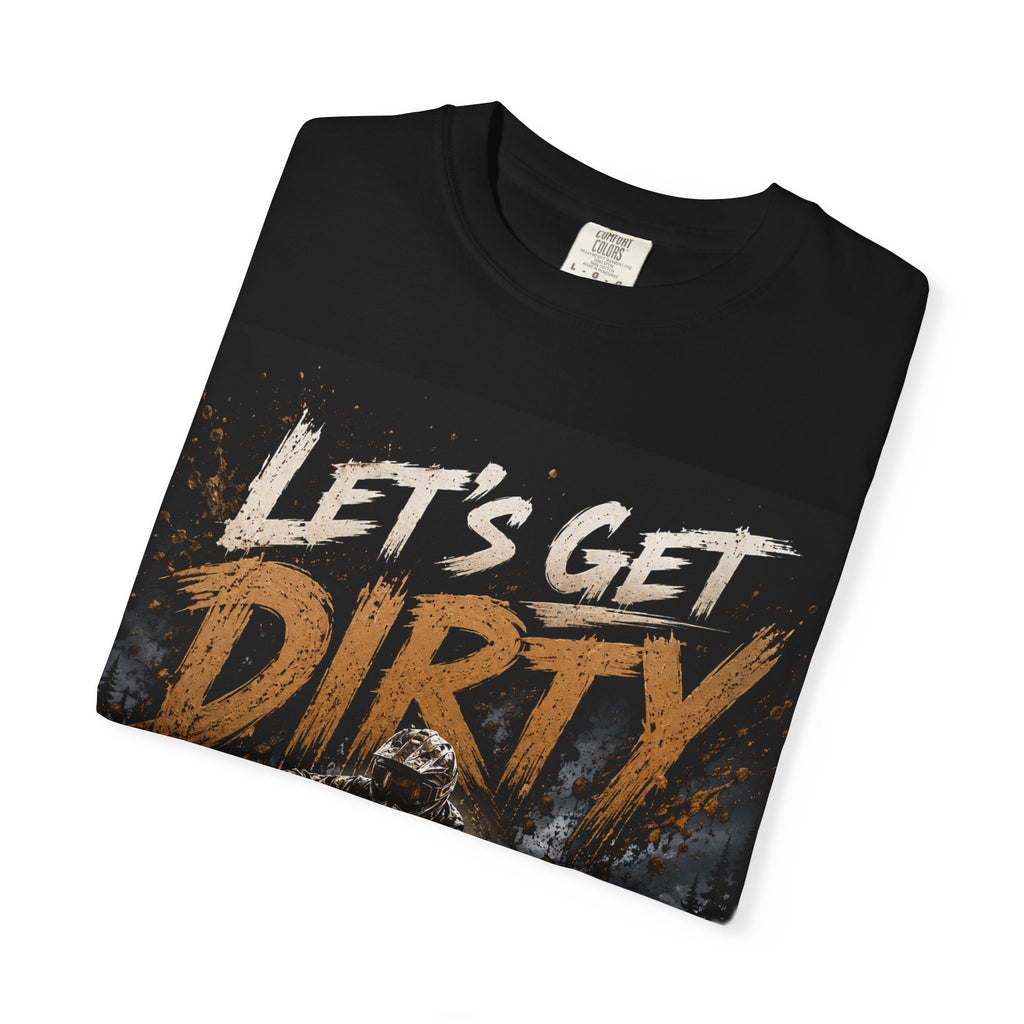 Let's Get Dirty ATV Graphic T-shirt | Mud Riding Offroad Tee