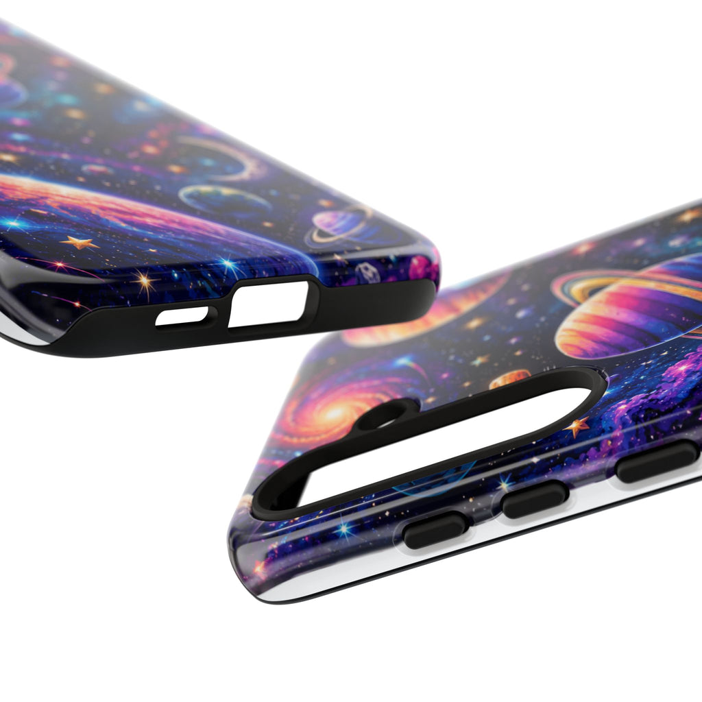 Colorful Galaxy Planets phone case | Tough Case