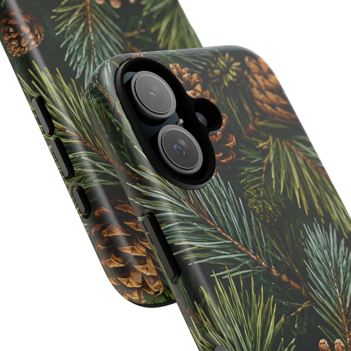 Pinecone Pines Phone Case — Festive Evergreen iPhone Cover