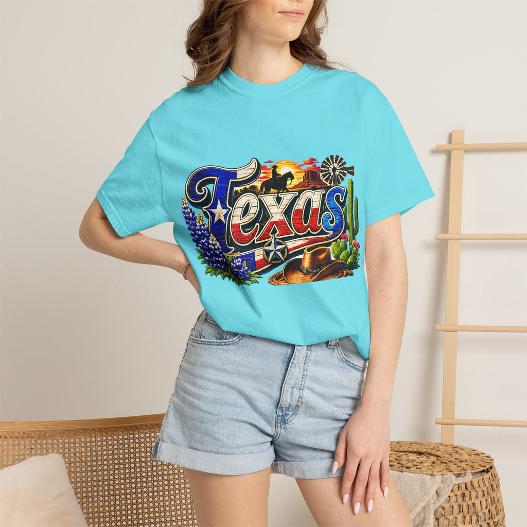 Texas Vintage Postcard T-Shirt | Lone Star State Roadtrip