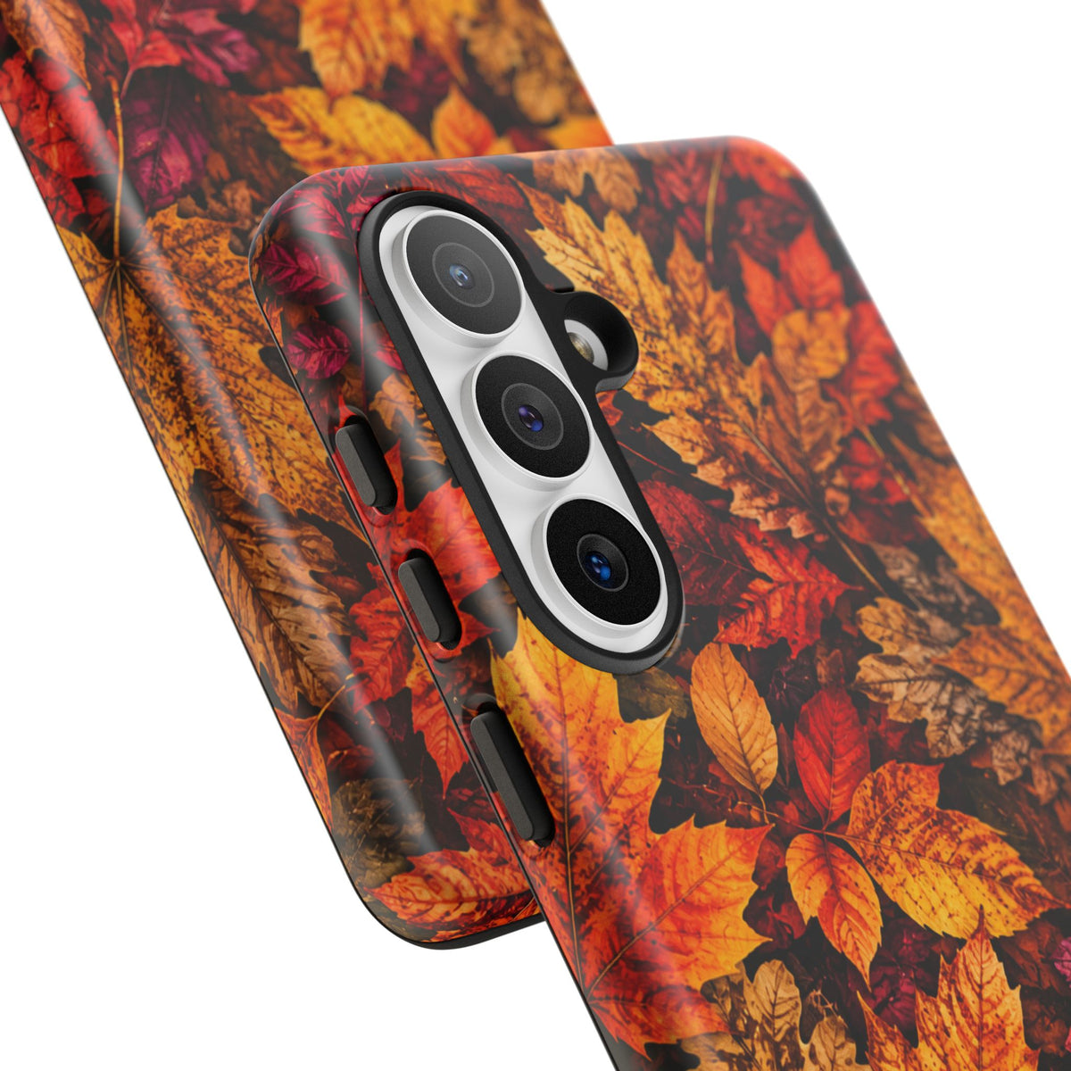 Autumn Leaves Tough Phone Case — Fall Foliage Protective Cover