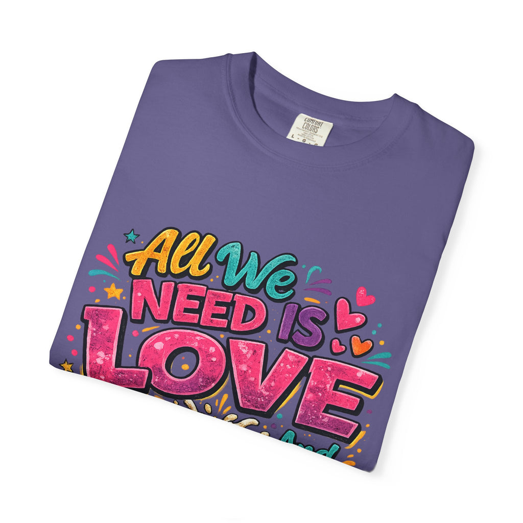 All We Need Is Love and Beer T-Shirt | Beer Graphic Tee