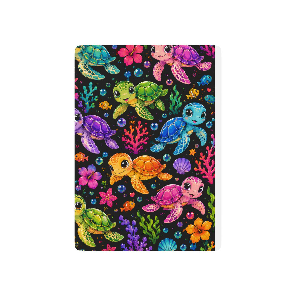 Colorful Sea Turtle Poker Playing Cards — Vibrant Ocean-Themed Card Deck