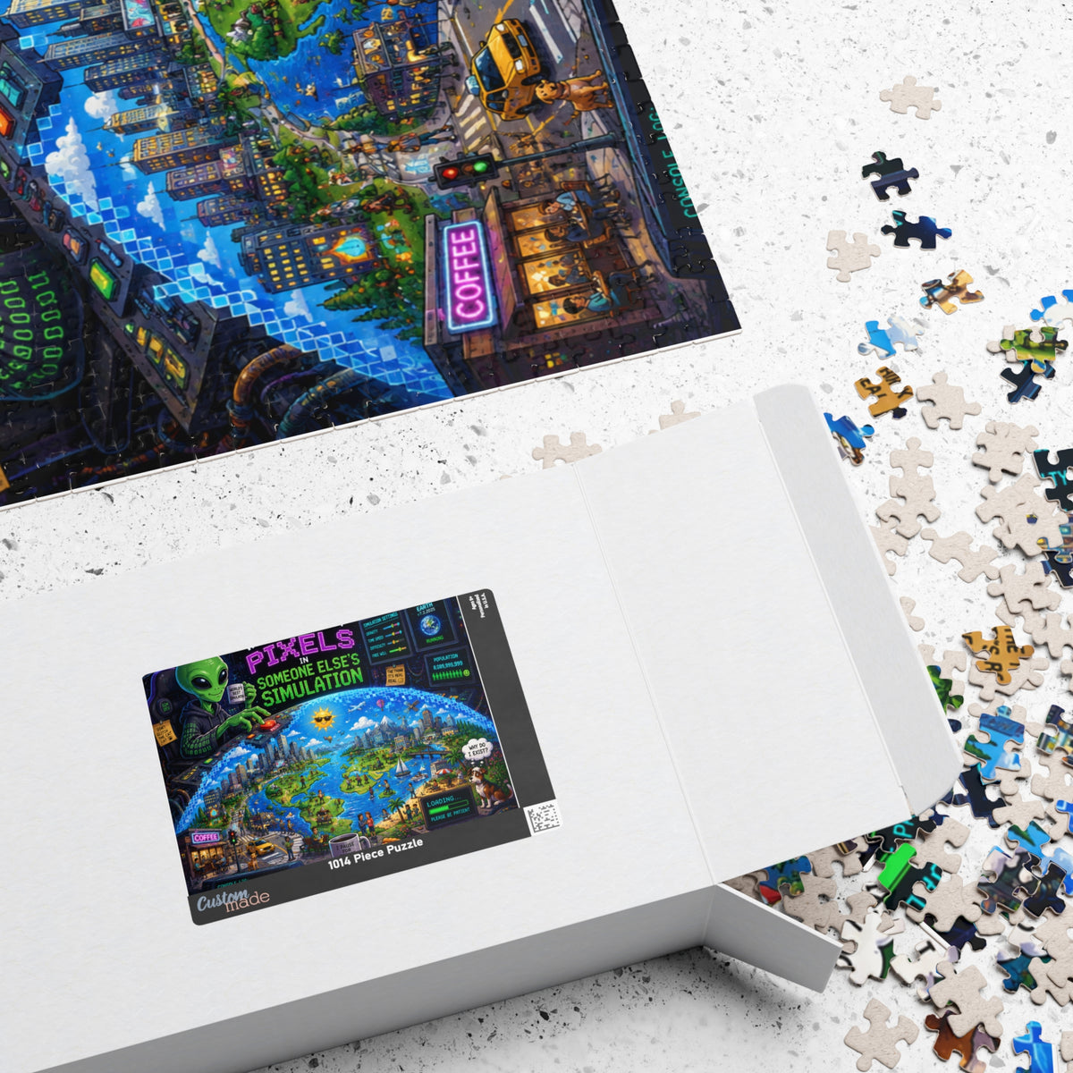 We Are All Just Pixels in Someone Else's Simulation Puzzle