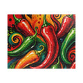 Spicy Peppers Jigsaw Puzzle — Colorful Chili Pepper Art Puzzle (110/252/520/1014 pcs)
