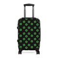 St. Patrick's Clover Suitcase — Green Shamrock Pattern Carry-On