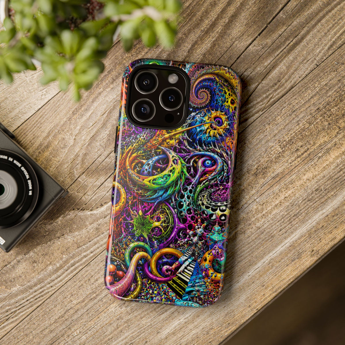Psychedelic Octopus Swirl phone case