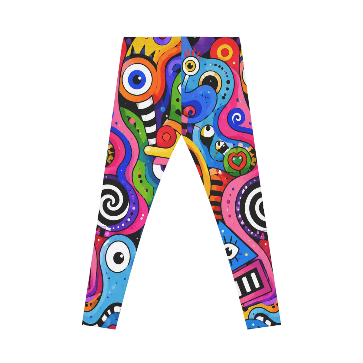 Colorful Abstract Doodle Leggings