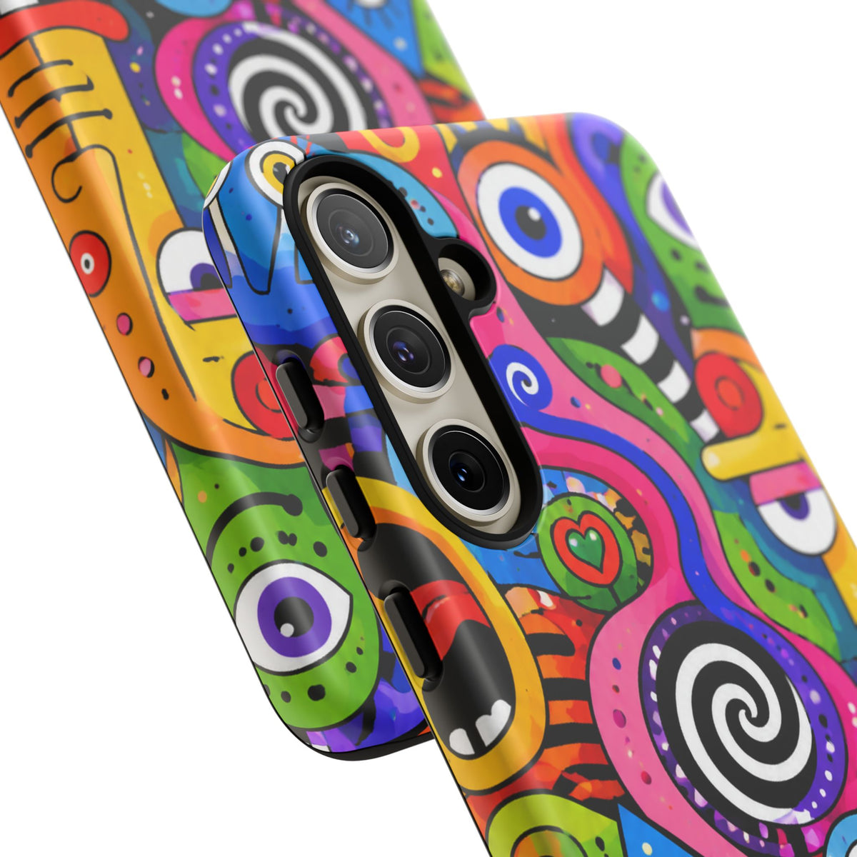 Colorful Abstract Doodle Tough Phone Case