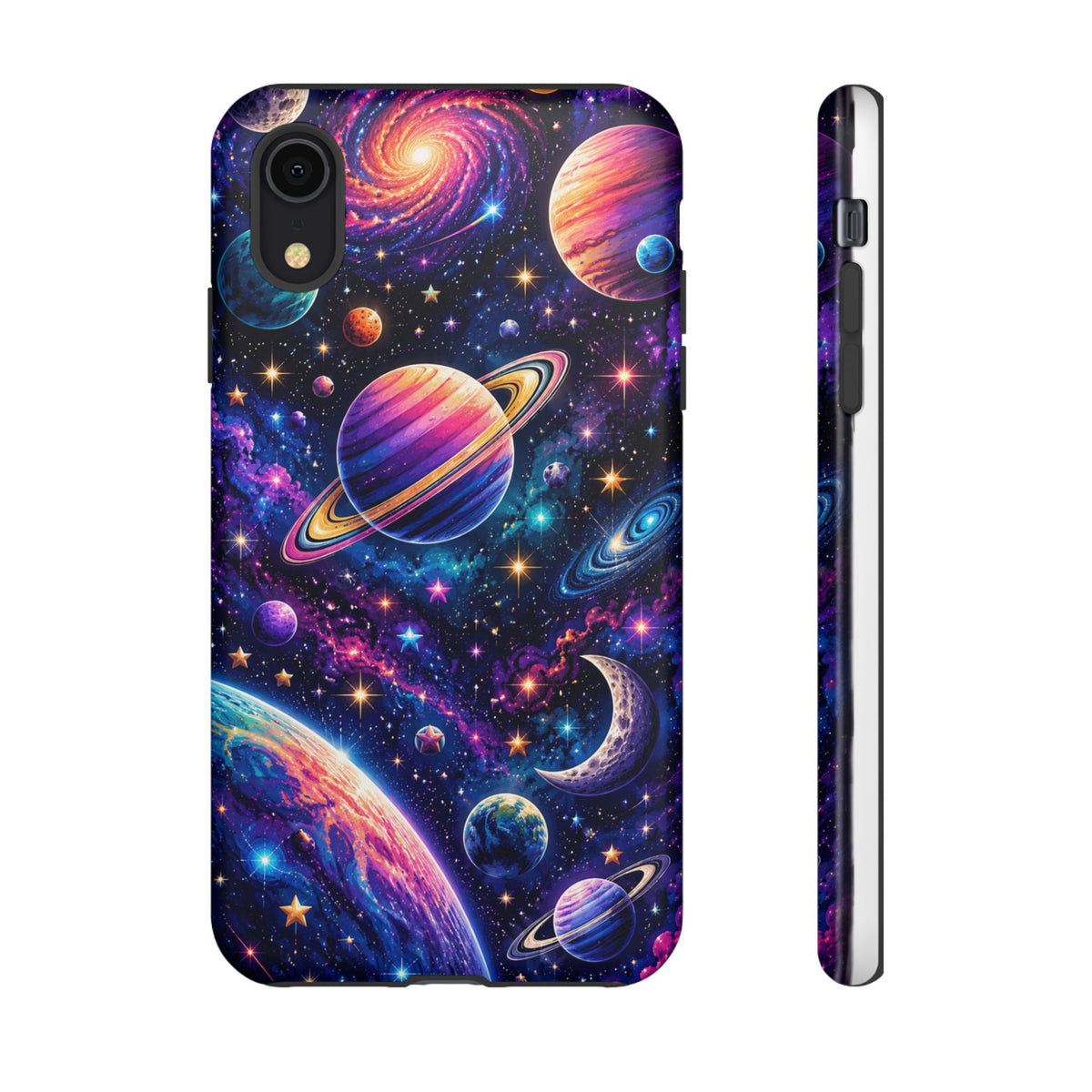 Colorful Galaxy Planets phone case | Tough Case