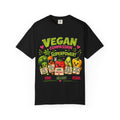 Vegan Compassion Is My Superpower T-shirt | Cute Veggie Characters