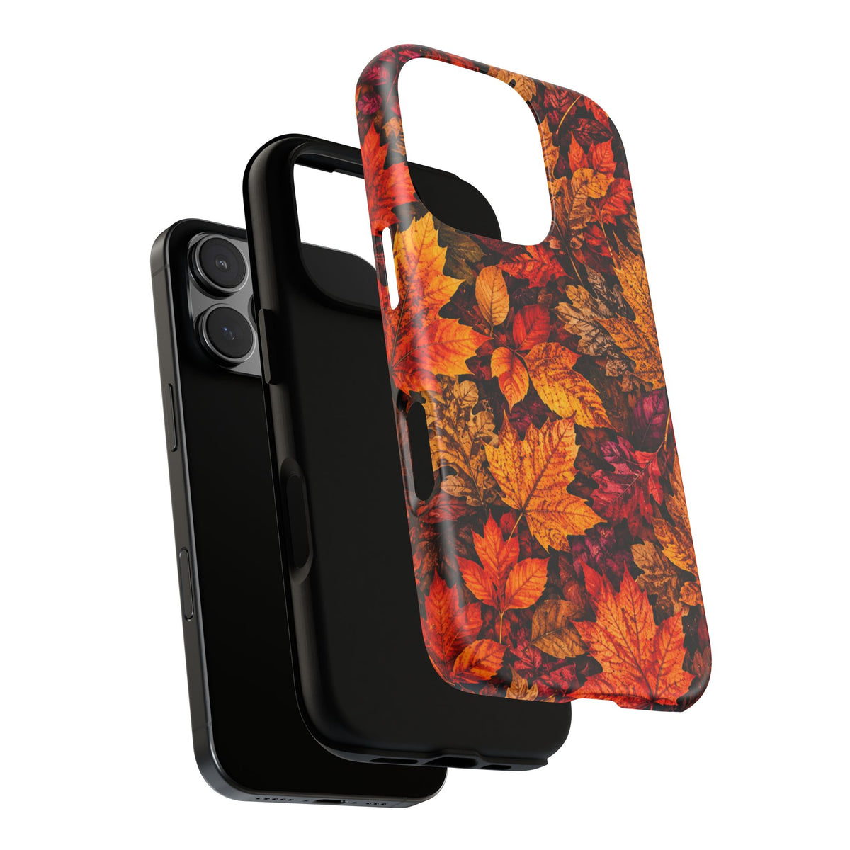 Autumn Leaves Tough Phone Case — Fall Foliage Protective Cover