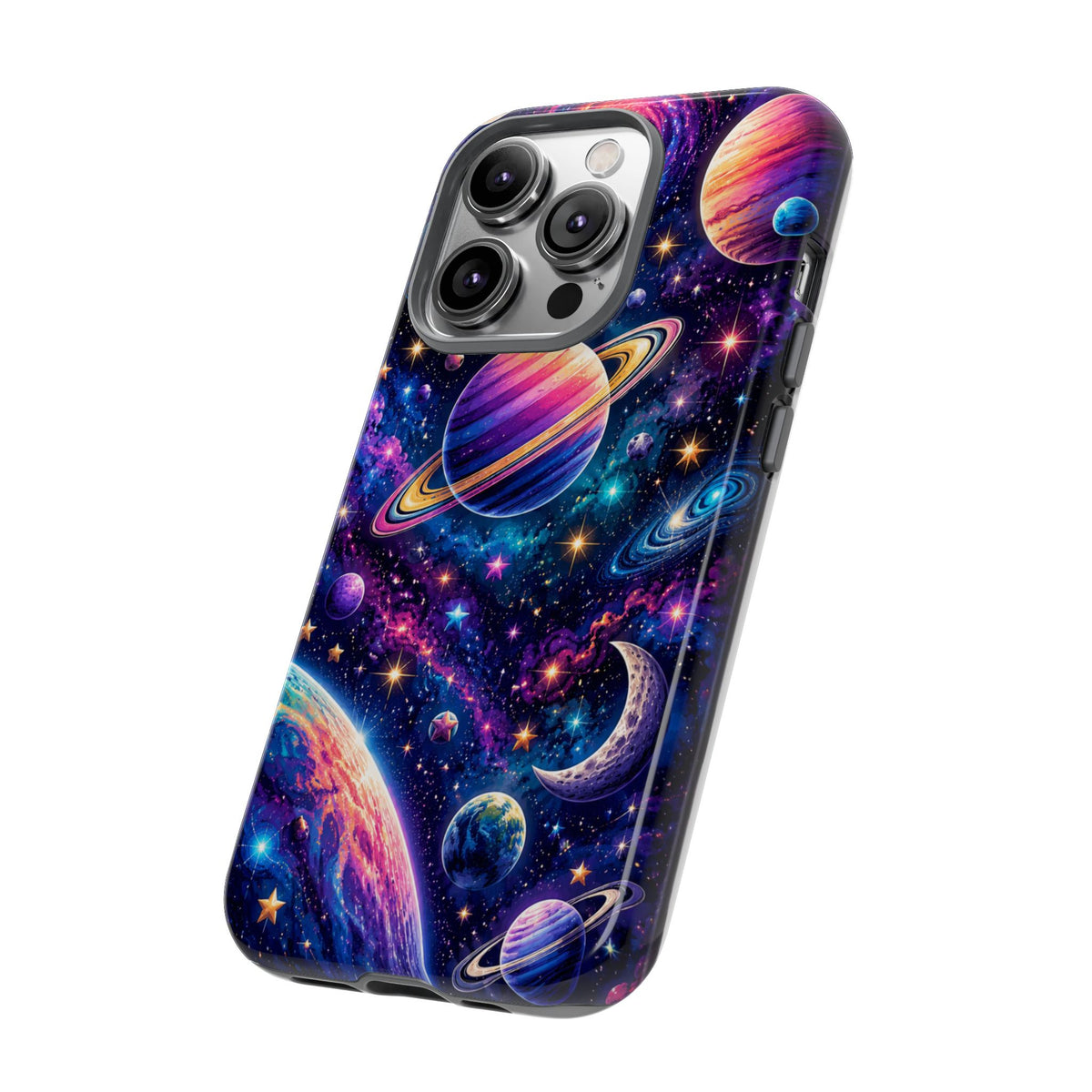 Colorful Galaxy Planets phone case | Tough Case