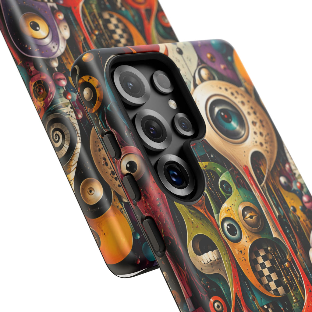 Surreal Monster Art Phone Case — Colorful Abstract Creature Design