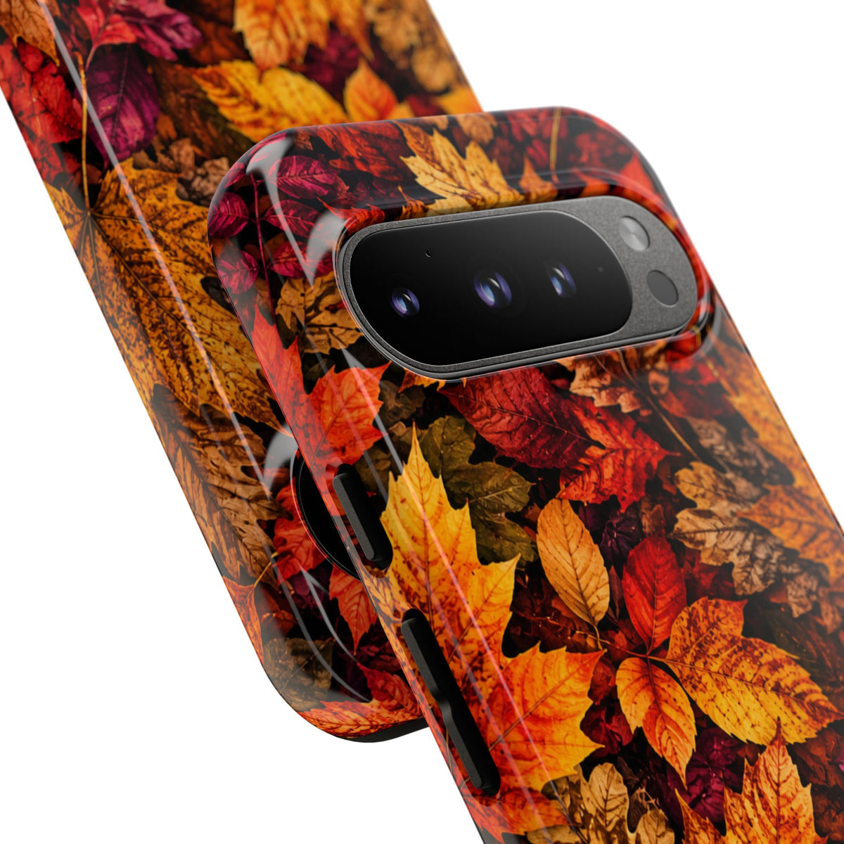 Autumn Leaves Tough Phone Case — Fall Foliage Protective Cover