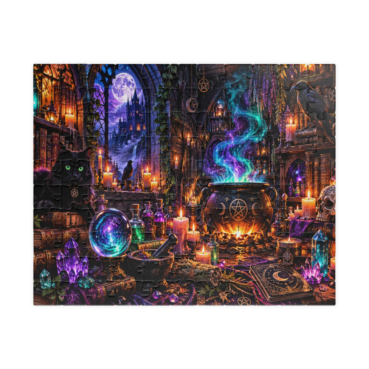 Magical Alchemist's Potion Puzzle — Mystical 110–1014 Piece Jigsaw