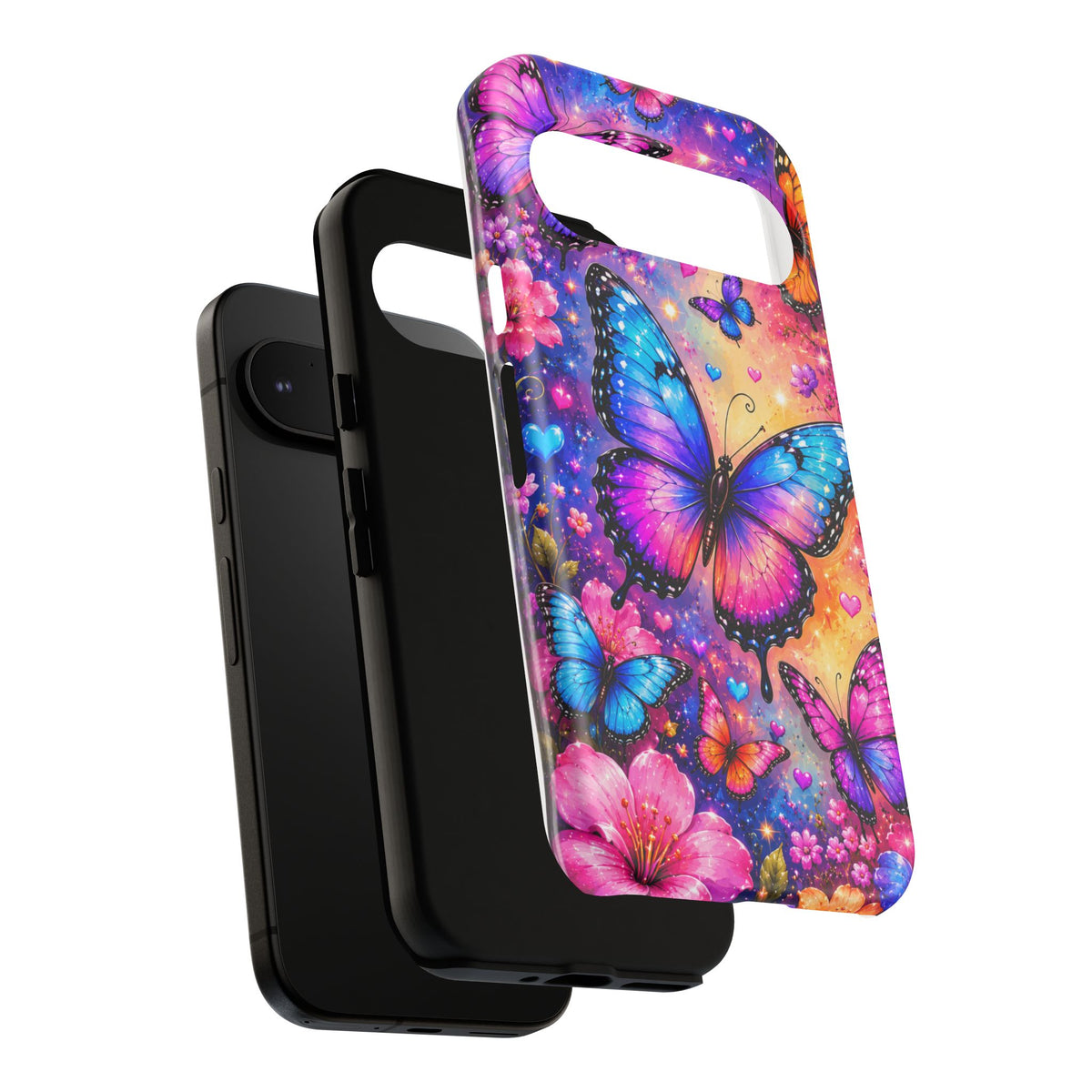 Colorful Butterfly Pattern Phone Case | Tough Cases