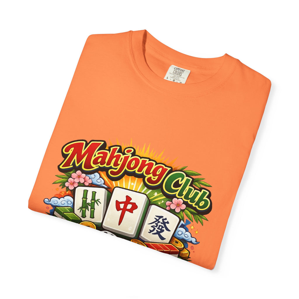 Mahjong Club Addicted to the Tiles T-shirt | Mahjong Graphic Tee