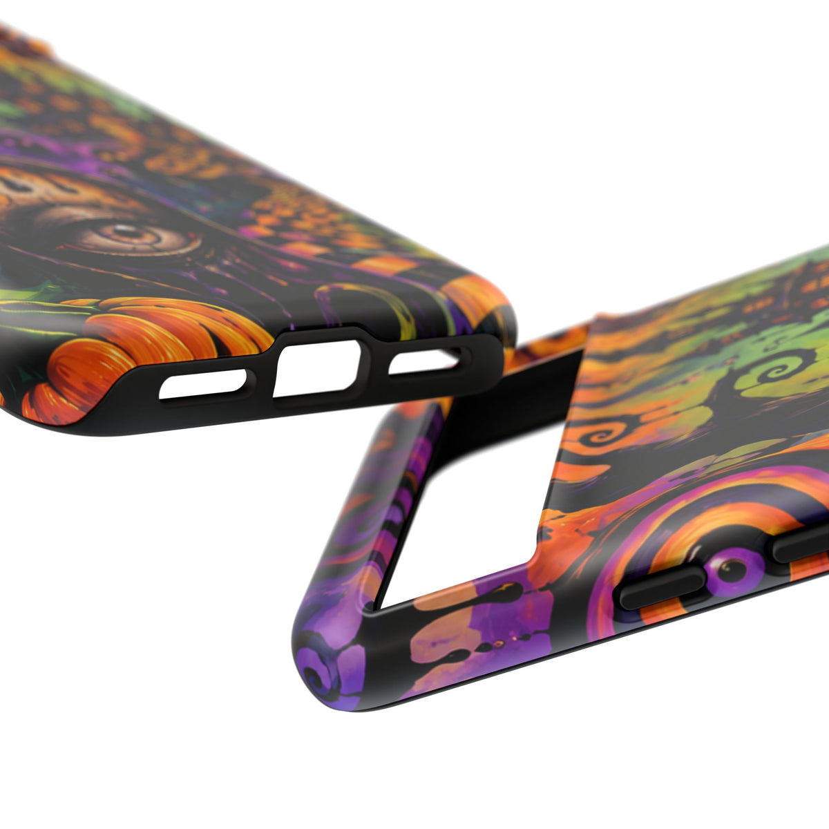 Phone Case — Psychedelic Haunted House Halloween Design