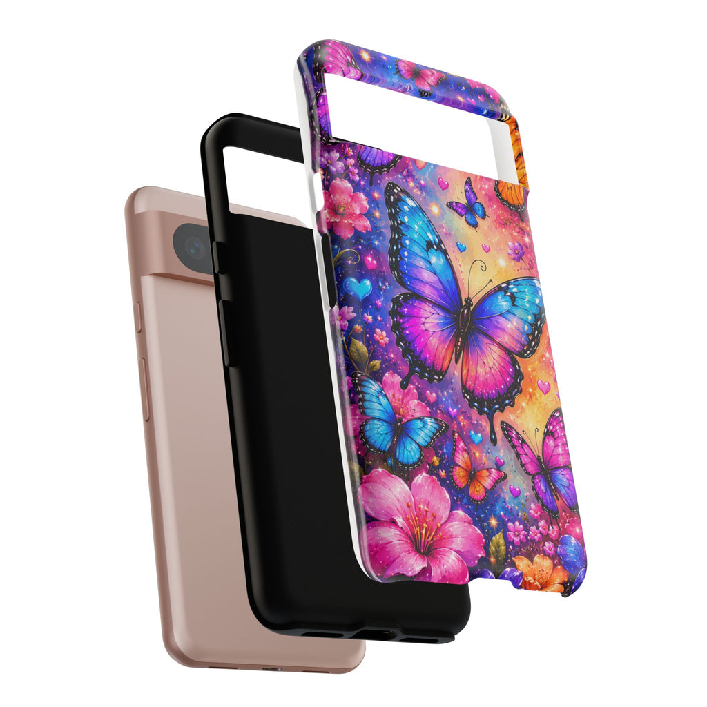 Colorful Butterfly Pattern Phone Case | Tough Cases