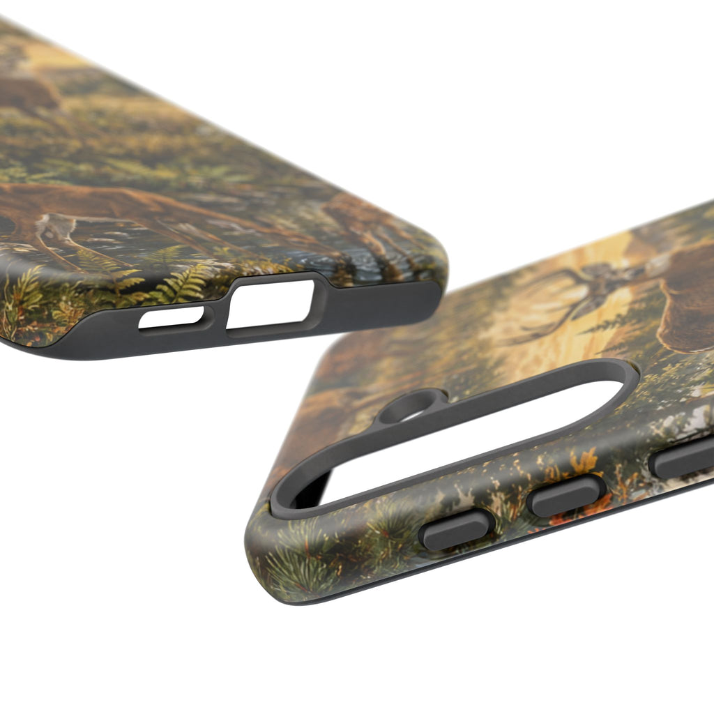 Deer Forest Phone Case — Woodland Bucks Nature iPhone Cover