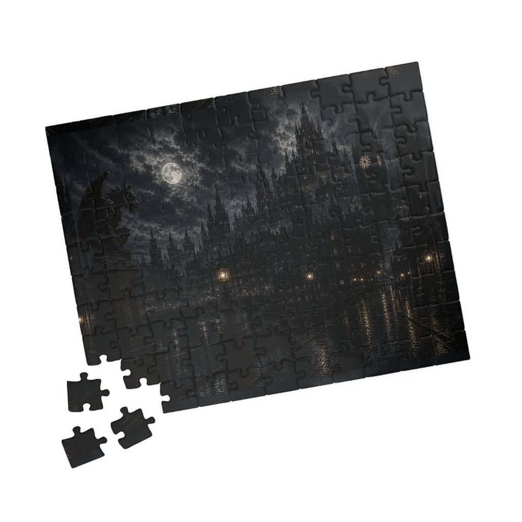Haunted Castle at Night Puzzle | 520-1014 Piece Jigsaw