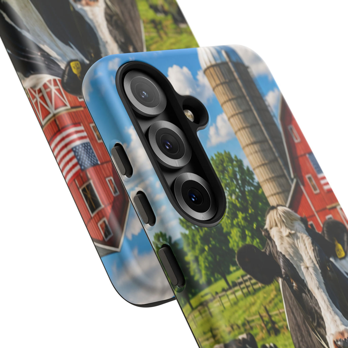 Cow Farm Phone Case — Rustic Barnyard iPhone Cover