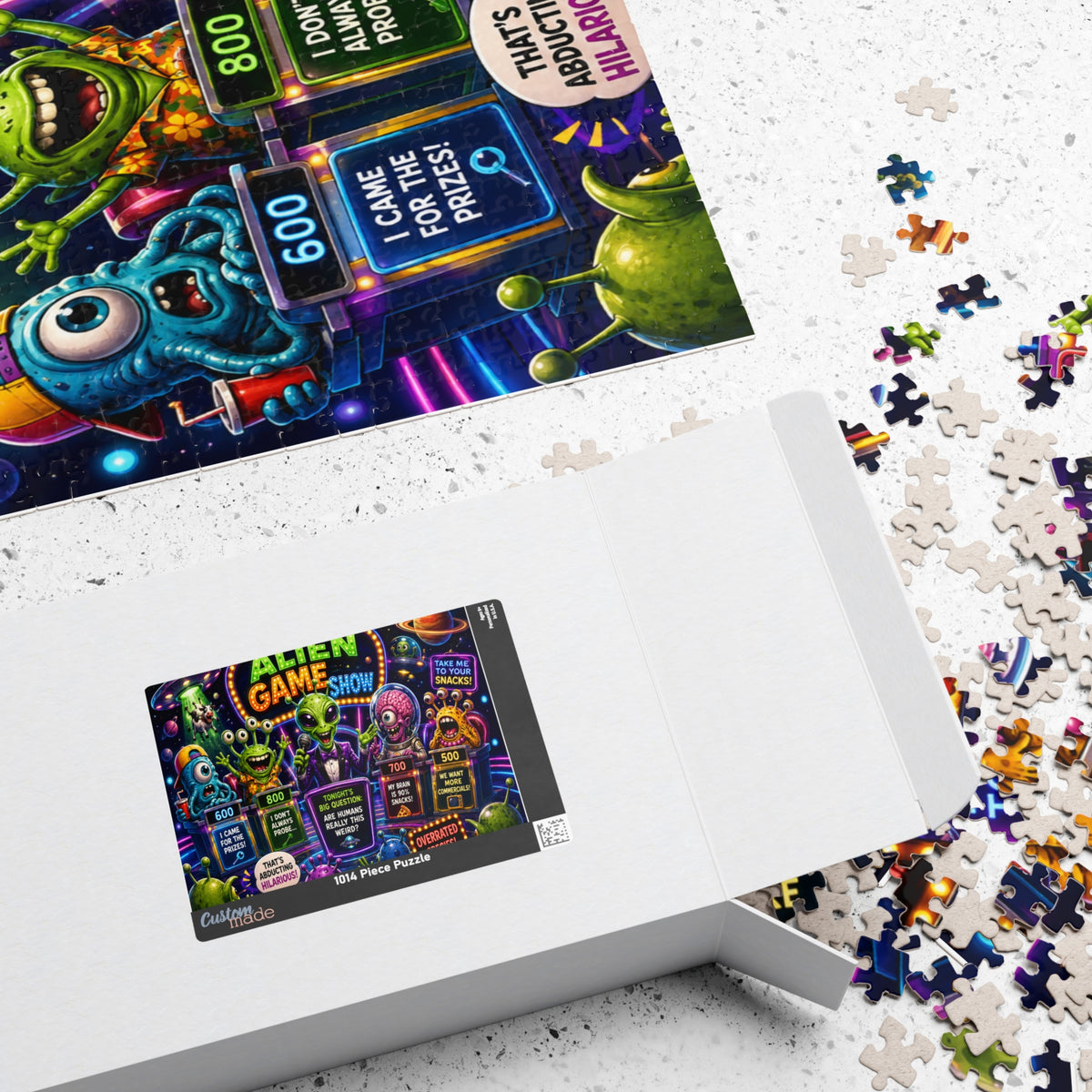 Alien Game Show puzzle | 520-piece jigsaw