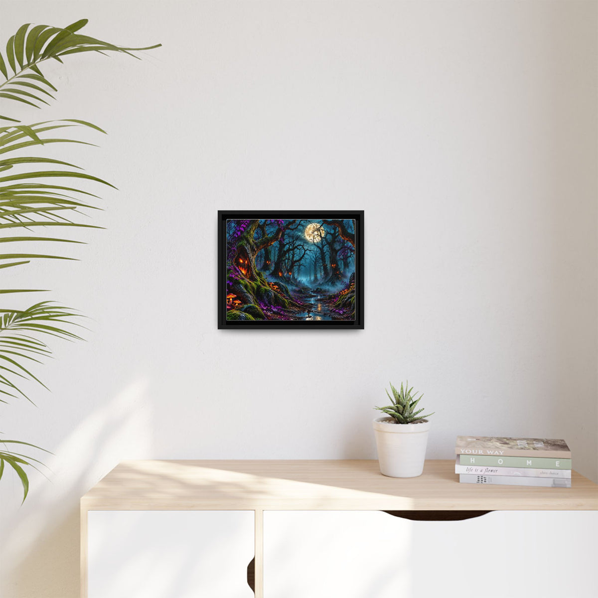 Matte Canvas, Framed (Multi-color)
