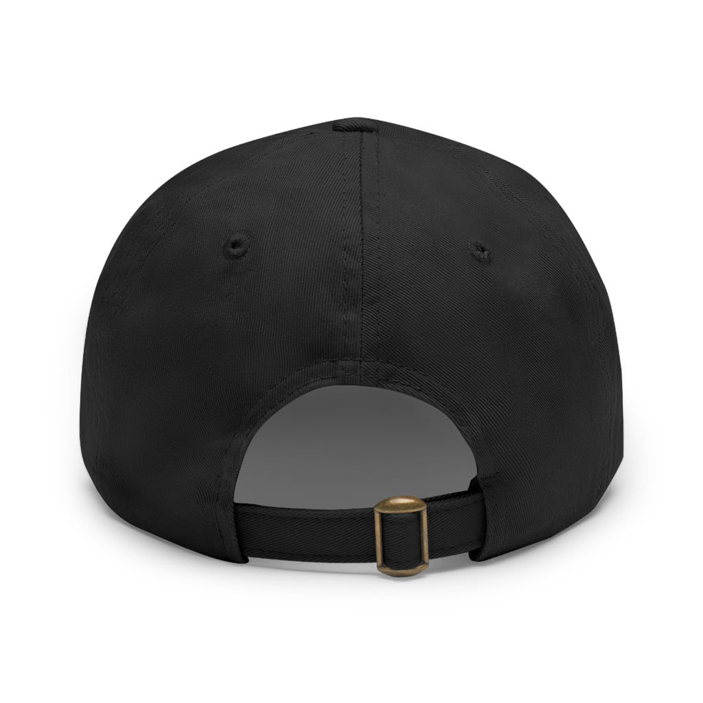 Pepperoni Pizza Patch Hat | Leather Rectangle Patch