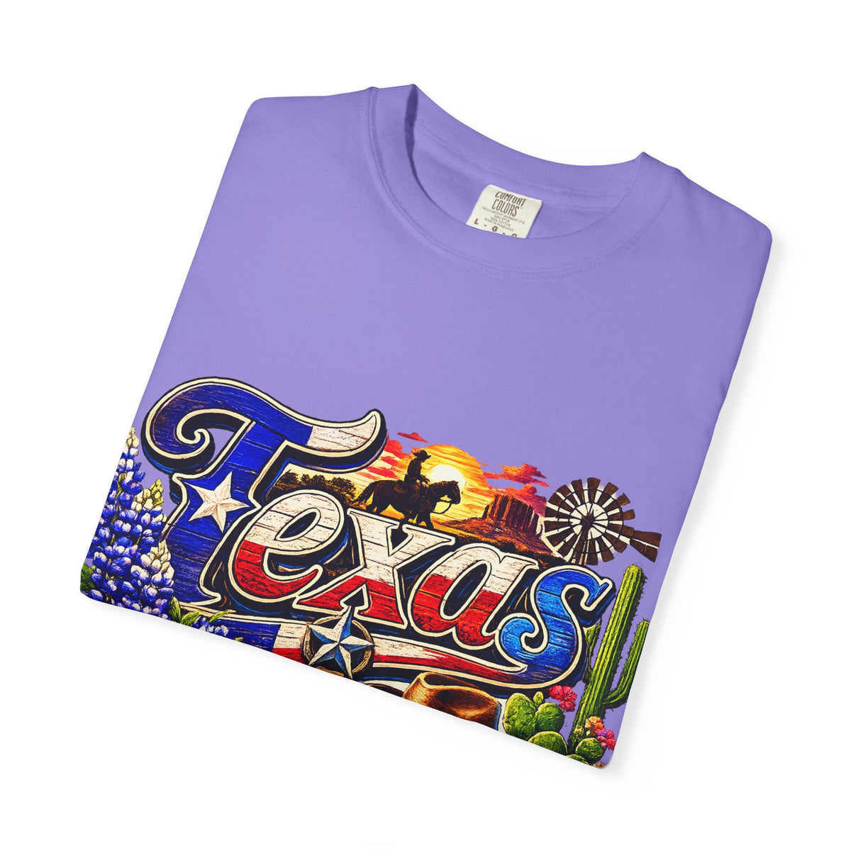 Texas Vintage Postcard T-Shirt | Lone Star State Roadtrip